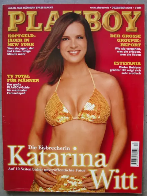 Playboy - D 12/2001  Katarina Witt Lamborghini Estefania