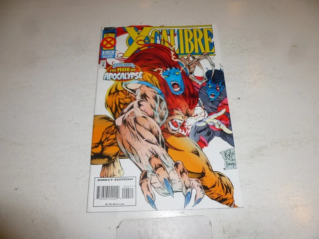 X-CALIBRE Comic - Vol 1 - No 4 - Date 06/1995 - Marvel Comics