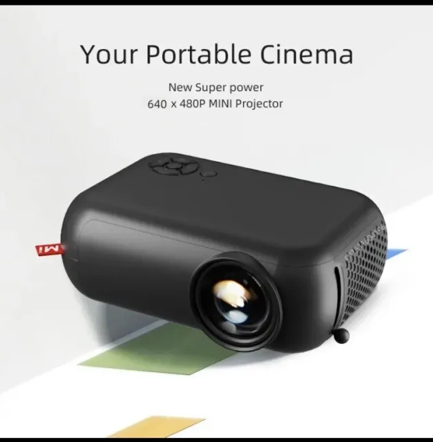 Mini Projecteur Portable Home Cinéma Cinéma Film Jeux Smart TV LCD LED HDMI USB