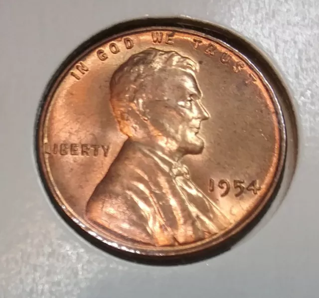 1954 Lincoln Wheat Cent  P - BU - Uncirculated