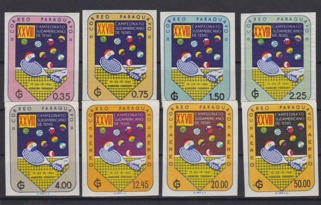 Paraguay A940/H940 postfr./mnh Tennis -08606