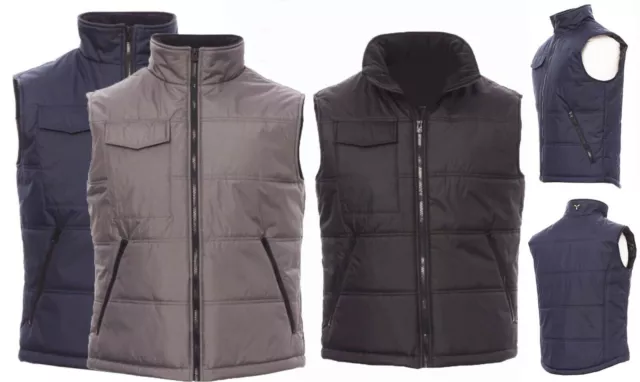 Taglie Forti Uomo Gilet Smanicato Imbottito Conformato Big Size No Maxfort