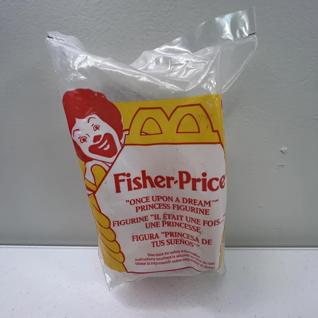 Fisher Price Once Upon A Dream Princess Figurine McDonald's Happy Meal Toy 1995