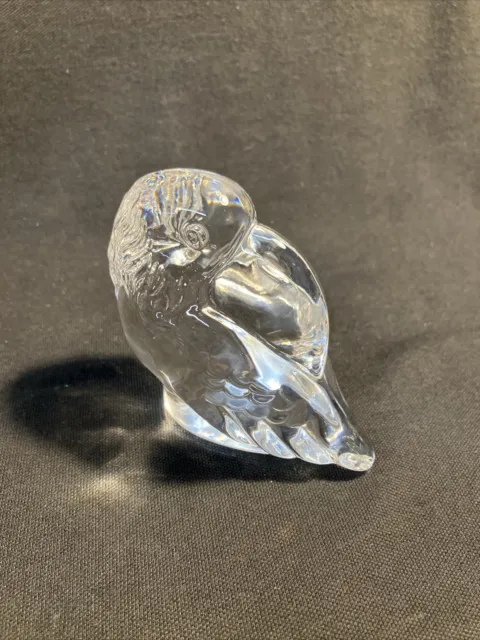 RCR  Rock Royal Crystal, Glass Tucan.Figurine Lead Crystal Made In Italy.