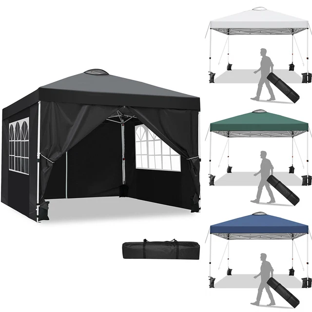Faltpavillon 3x6m/3x3m Wasserdicht Pavillon Anti-UV Gartenpavillon Partyzel