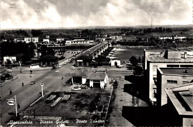 Alessandria piazza Gobetti Ponte Tanaro F. Grande  spedita