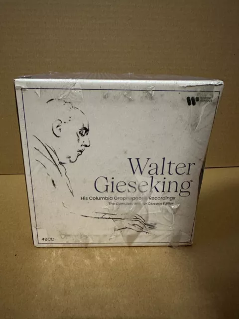 Walter Gieseking - His Columbia Graphophone Recordings - 48CD SET - NEW SEALED