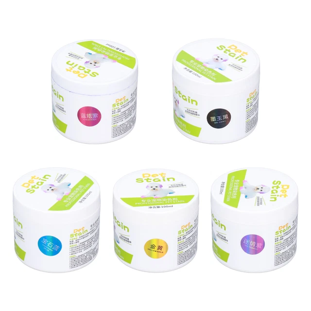 Dog Hair Coloring Agent Semi Permanent And Permanent Dye Pet Hair Dye For Pe