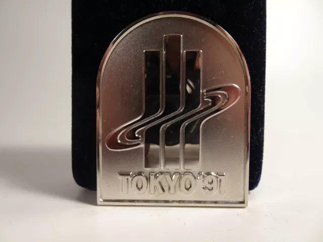 3rd IAAF World Championships in Athletics Tokyo 1991 Teilnehmermedaille in Etui 3