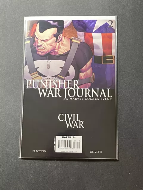 Marvel Comic Book ( VOL. 2 ) The Punisher War Journal #2