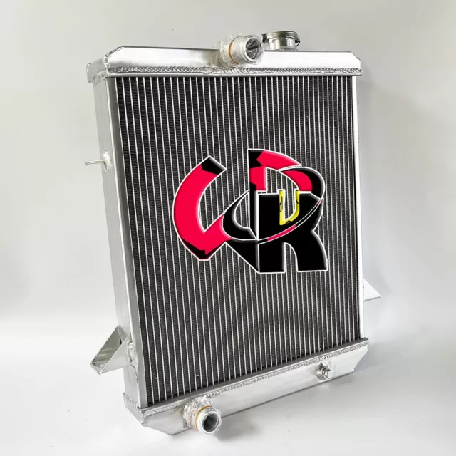 2Rows Discount Aluminum Radiator For 1965-1968 1966 1967 TRIUMPH TR4A 2.1L l4 MT