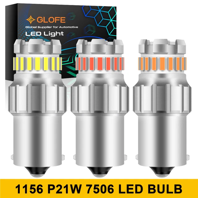 LED Turn Signal Brake Light Bulbs Anti Hyper Flash 1156 BA15S P21W 7506 5008 382
