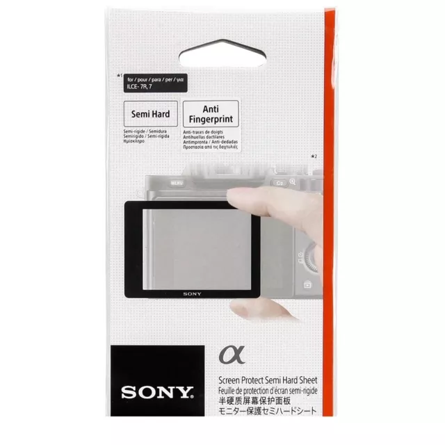 Sony PCK-LM 16 Pellicola Protettiva per Schermo LCD Nero - NUOVO