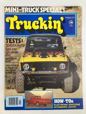 VTG TRUCKIN MAGAZINE February 1979 Toyota