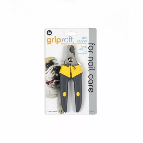 JW Animal Société Poignet Souple Deluxe Pince à Ongles pour Chien, L Avec Garde