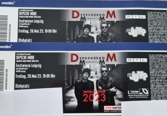 2 Tickets Depeche Mode in Leipzig