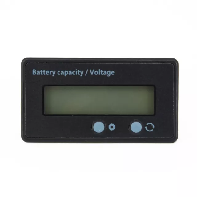 Testeur Voltmètre LCD 48v 36v Moniteur 24v 12v Pile Voltage Plomb Acide Display 3