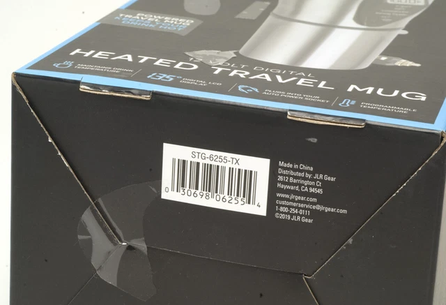 New Unopened Smartgear 12v Car Digital Heated Travel Mug 3