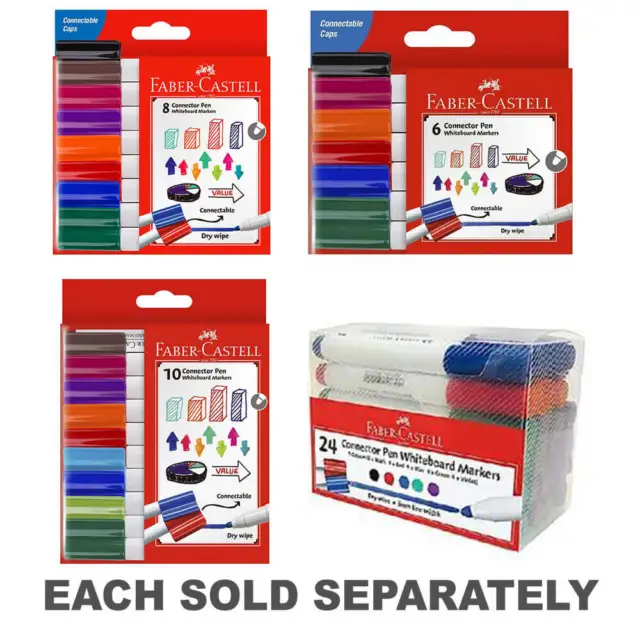 Faber Castell Connector Pen Whiteboard Dry Erase Markers For School Office