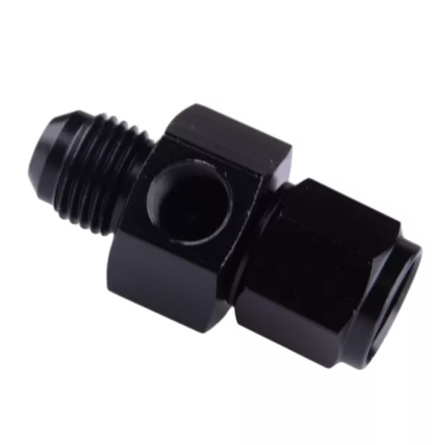 AN6 Male to Female Fitting 1/8" NPT Gauge / Sensor Side Port Adapter 6AN 2