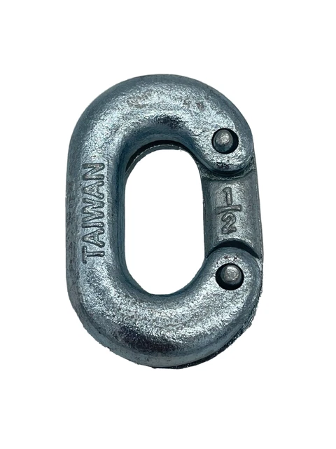 Campbell 1/2'' 7645166 Connecting Link Split Chain Repair ZINC Finish WLL #4250