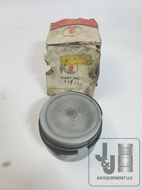 Genuine John Deere Piston With Rings AM37562 AM34096 33312A 55 56 524 324 624 Genuine John Deere Piston With Rings AM37562 AM34096 33312A 55 56 524 324 624