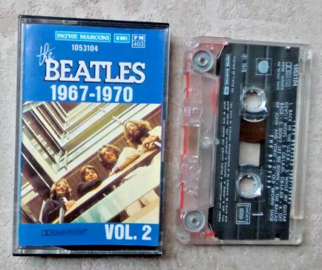 Cassette Audio K7 Tape / The Beatles -  1967-1970 Volume 2 - Compilation 1976