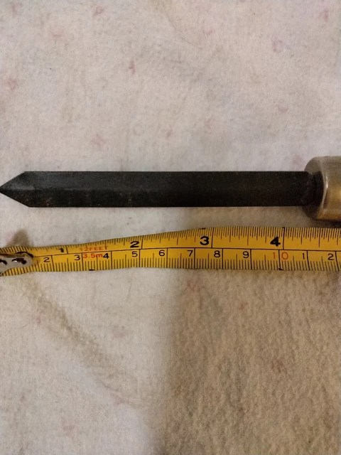 "Torno de separación cincel de madera Craftsman 928526 HSS 1/2" V