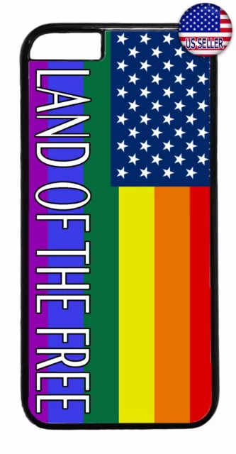 Slim CaseiPhone 15 Pro Max 14 13 12 Gay Lesbian LGBT Rainbow Hard Rubber Cover