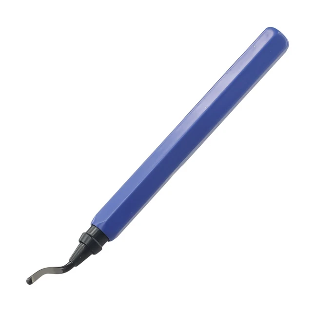 Kit D'outil D'ébavurage Manuel - Grattoir Métal Avec 10 Lames, Pour Acier, Cuivre, Aluminium, Bois Et Plastique - 13