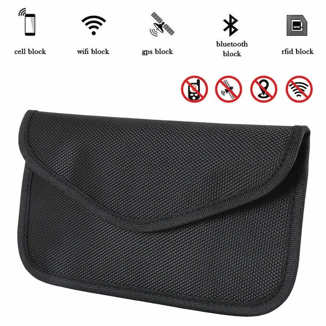 Faraday 4 Sacchetti Anti-EMP E RFID: Custodie Per Tablet, Telefono E Chiavi – Blocco Segnali E Tracciamento, Ignifughe E Impermeabili - 2