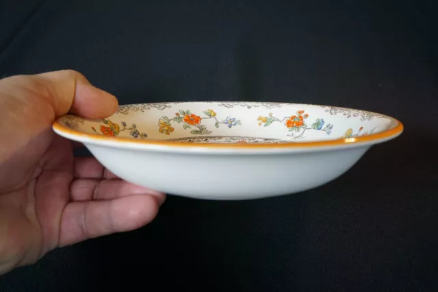 Beautiful Copeland Spode Bridal Veil Large Soup Bowl 2