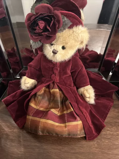 BEARINGTON COLLECTION CHRISTMAS Gift Idea RETIRED Beige Teddy Bear Traditional BEARINGTON COLLECTION CHRISTMAS Gift Idea RETIRED Beige Teddy Bear Traditional