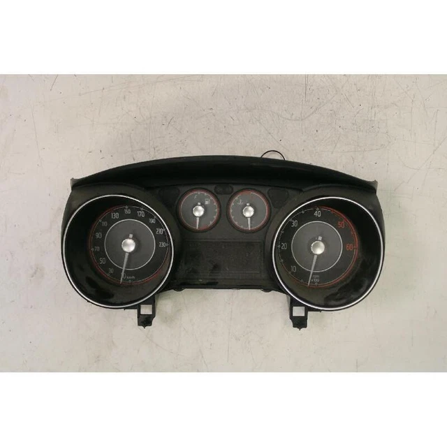 Écran LCD De Remplacement Pour Tableau De Bord Fiat Punto, Grande Punto, Fiorino, Qubo... (12V)