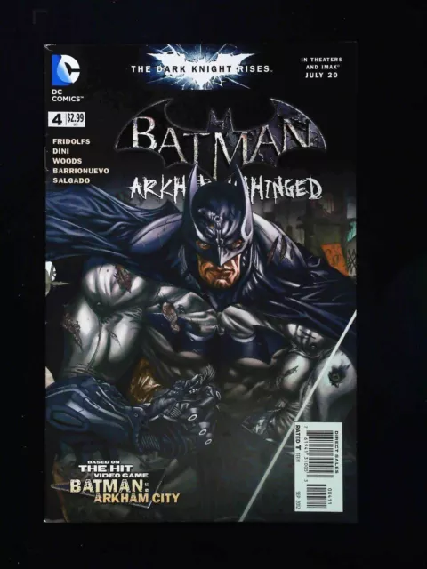 Batman Arkham Unhinged #4  Dc Comics 2012 Vf+