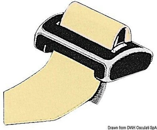 Boucle Nylon Seasure 40 MM Noir Marque Osculati 06.708.40