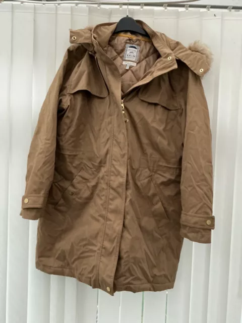 SIZE 18 LADIES joules aspen parka coat good used condition 26.00 PicClick UK