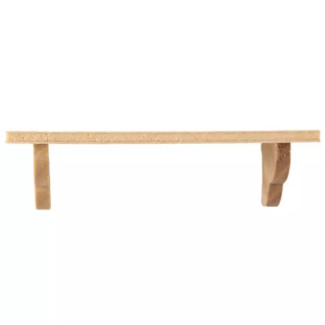 1:12 Doll House Miniature Wood Wall Shelf Model Furniture Accessories.sn