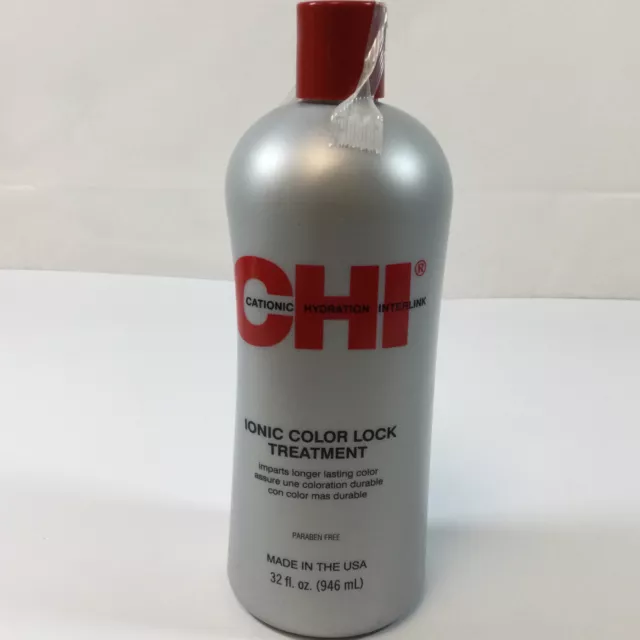 CHI CHI0632 Unisex Durable Paraben Free Ionic Color Lock Treatment 32 fl oz