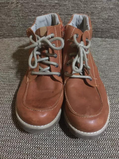 CLARKS AIR SPRING Unisex Shoes Size 4 G Brown 19.99 PicClick UK