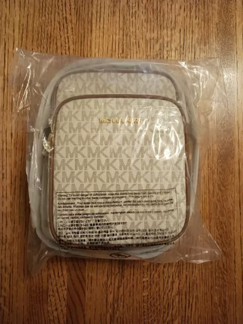 Michael Kors crossbody purse jet set Vanilla