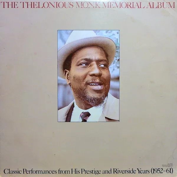 Thelonious Monk - The Thelonious Monk Memorial Album - Used Vinyl Rec - K6806z