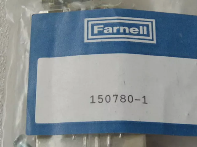 Farnell 150780-1 Stecker Gehäuse SUB D metallisiert 37 polig ungebraucht in geöf