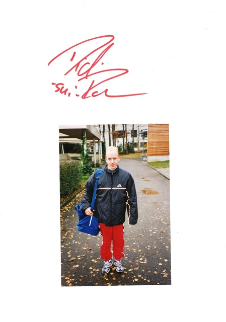 Dieter Rehm  Schweiz  Turnen Karte original signiert WL 340418
