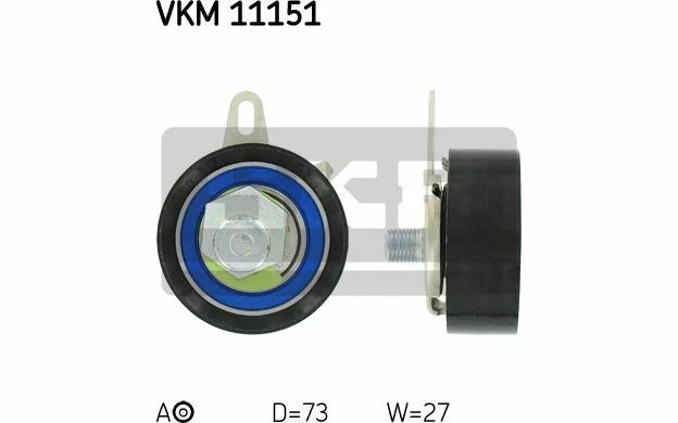 SKF Galet tendeur pour AUDI A4 VKM 11151 - Pièces Auto Mister Auto