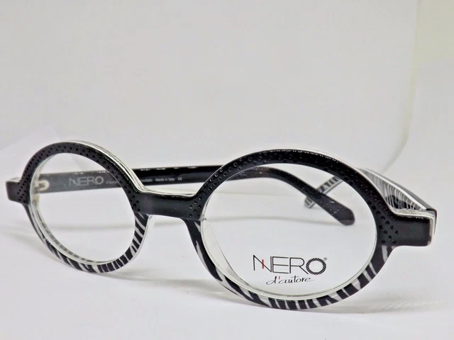 RENATO ZERO OCCHIALI da vista NERO D'AUTORE montatura italy frame