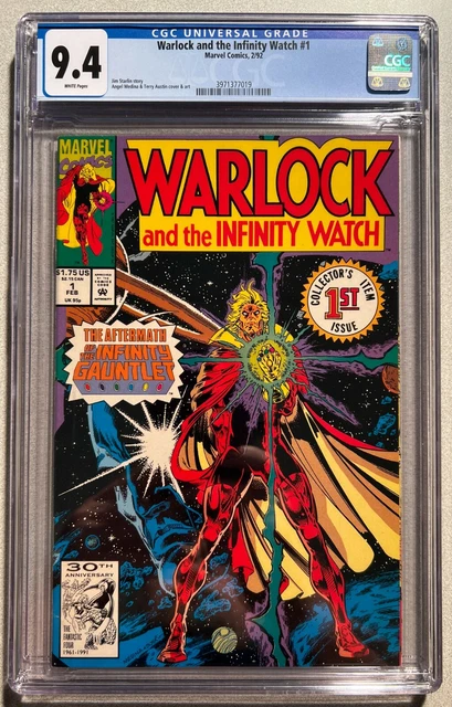 Warlock And The Infinity Watch 1 Cgc 9.4 Free Shipping