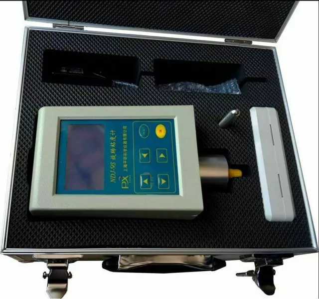 Rotary Viscometer Viscosity Fluidimeter Tester Meter Digital Display NDJ-9S t 2