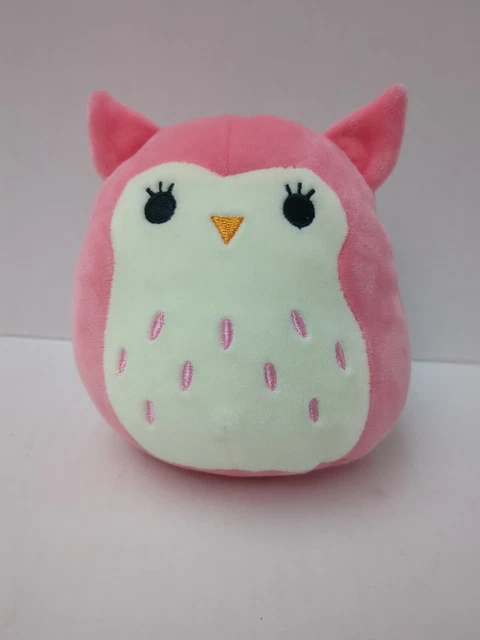 SQUISHMALLOW FRANCESCA THE Pink Owl 5" Plush Kelly Toy VGC £9.99 ...