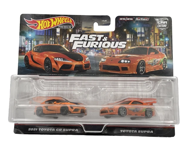 Hot Wheels Fast & Furious Toyota GR Supra - 1:64 Modellauto 7 Cm